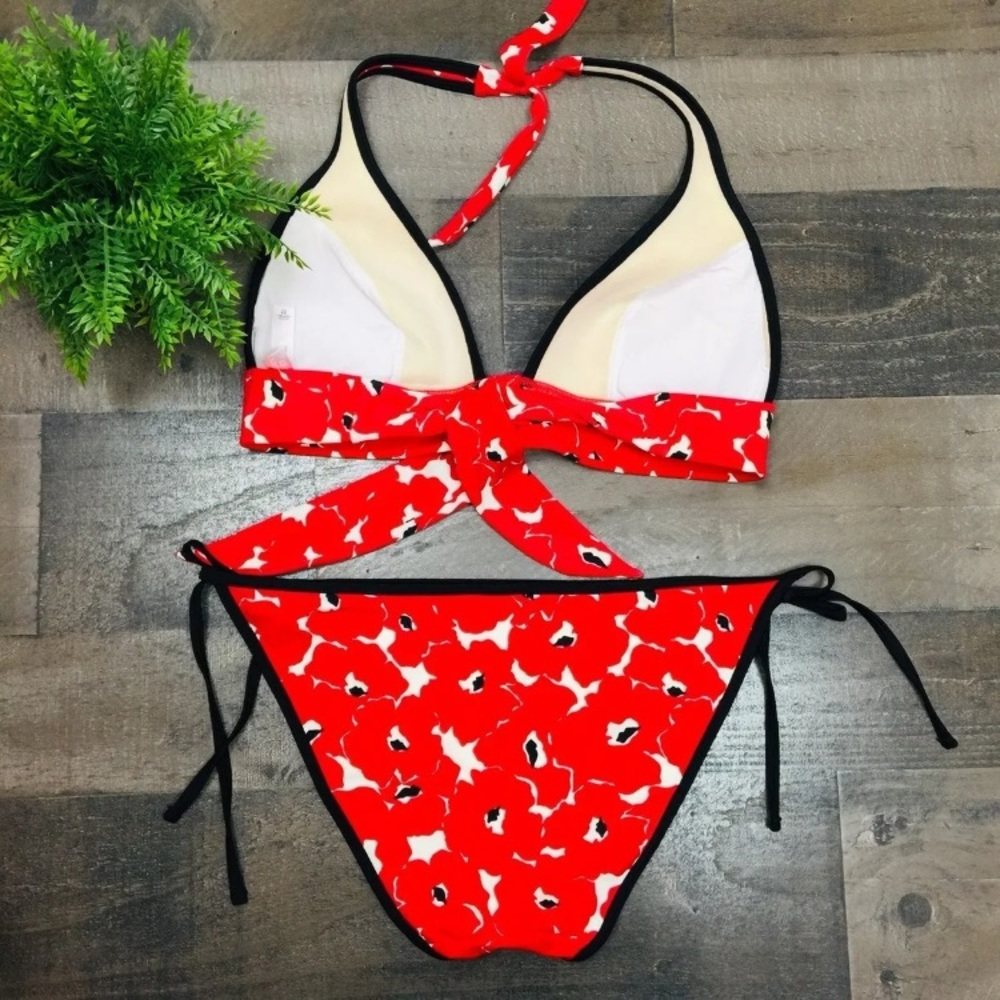 Victoria Secret Bikini Set- Red, string tie - Picture 5 of 6